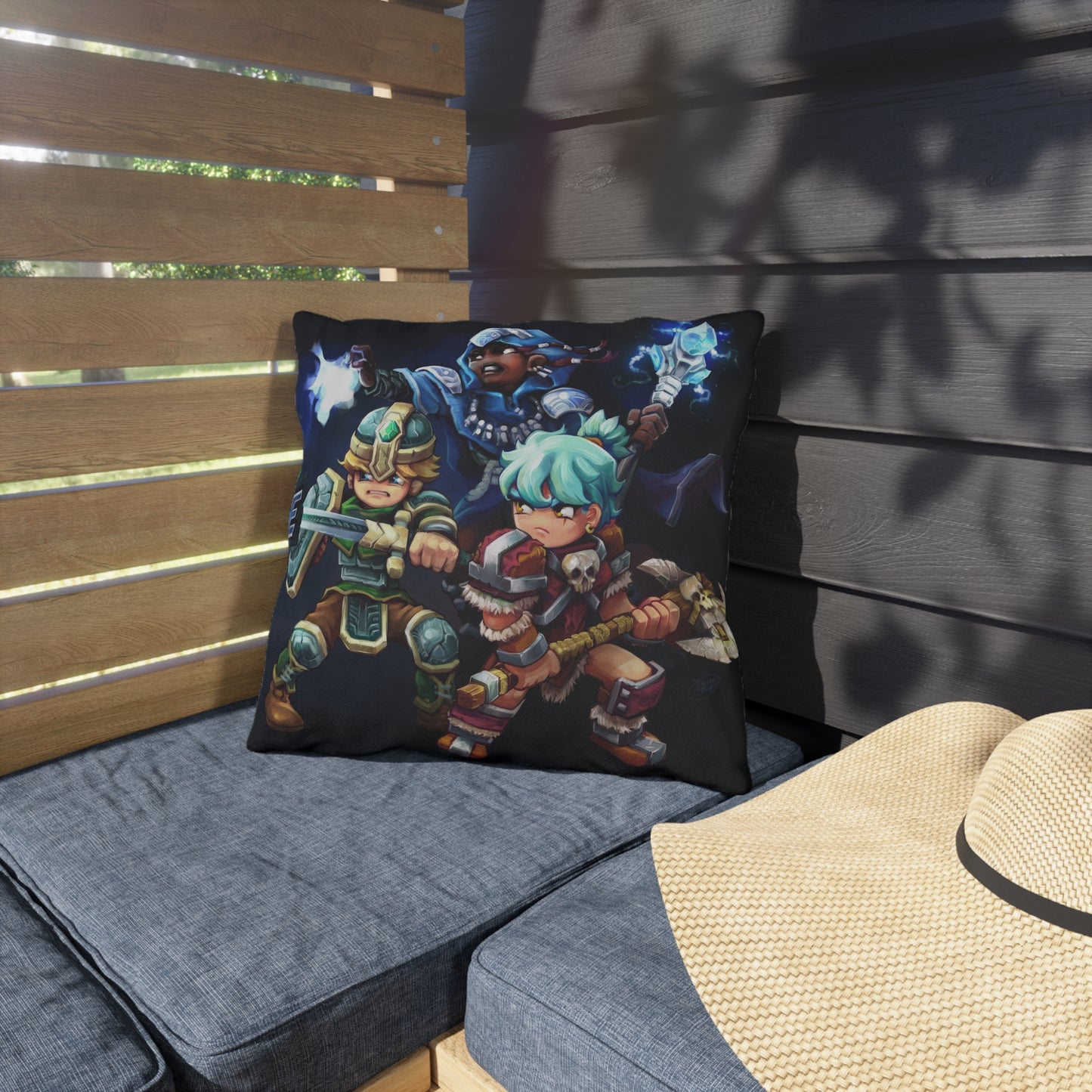 Hytale Heroes Pillow